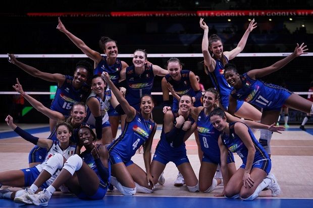 VNL, Italia-Stati Uniti: le ragazze di Velasco vedono la semifinale! (21 giugno 2024)